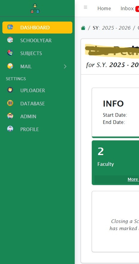 Enrollment System project