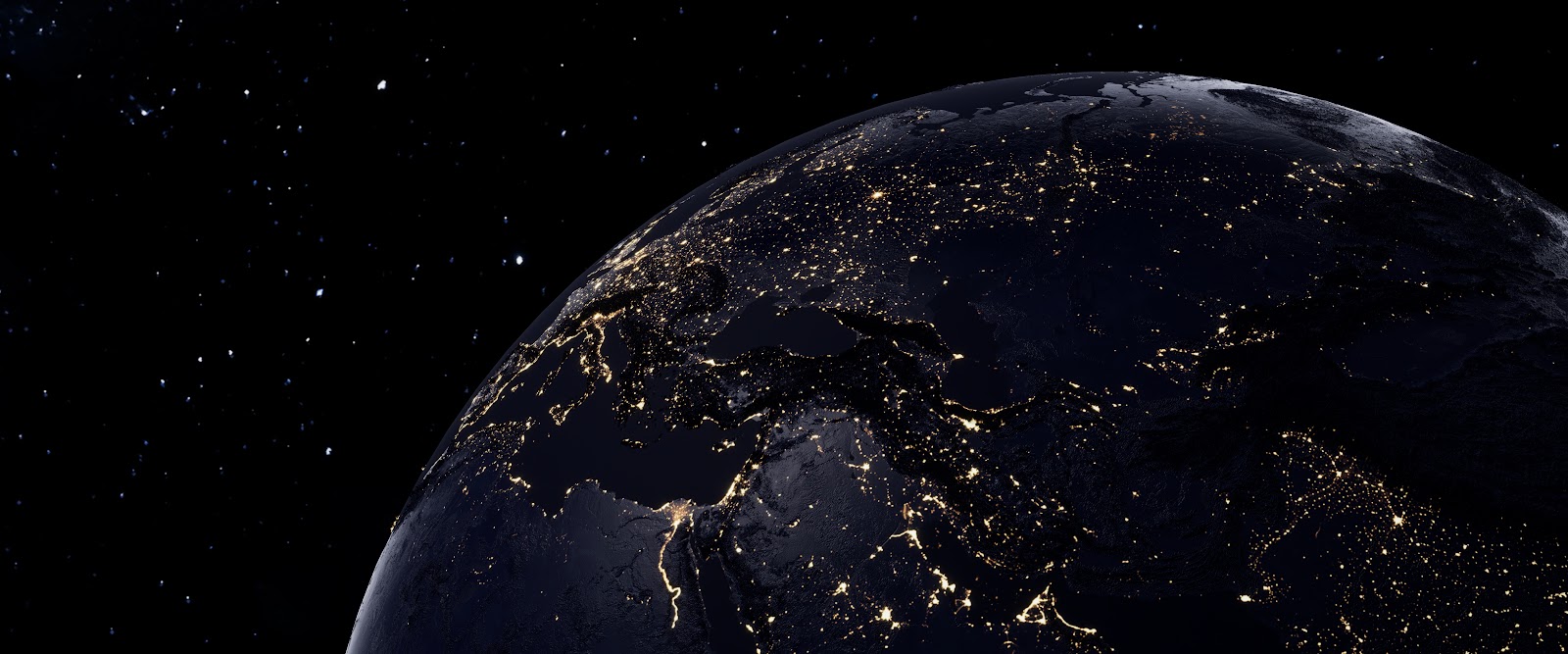 Earth At Night Wallpaper