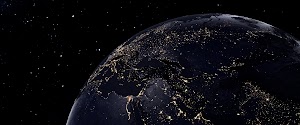 Earth At Night Wallpaper