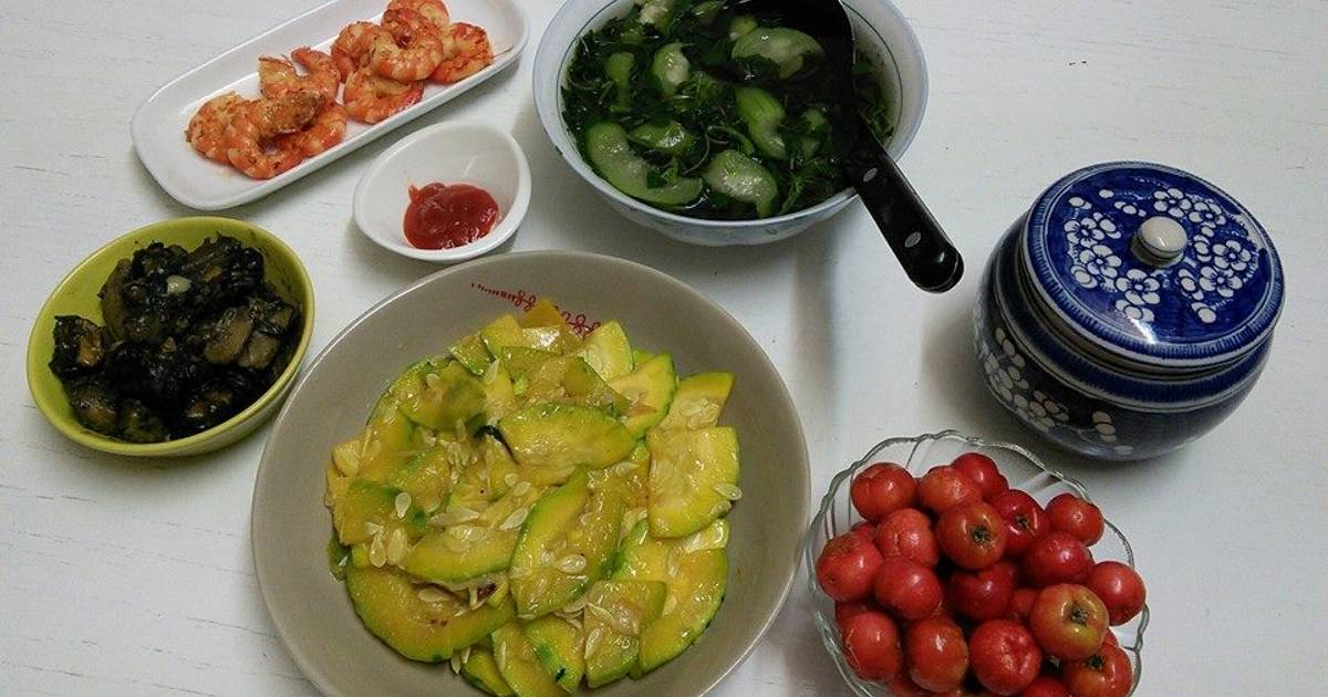 Bí non xào tỏi