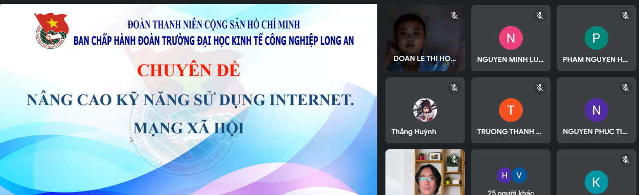 Đ/c Thái Doãn Ngọc với chuyên đề “Nâng cao kỹ năng sử dụng Internet, mạng xã hội”