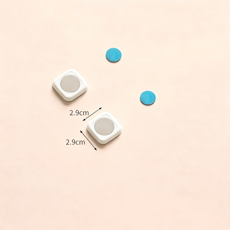 Magnetic wall mount for remote controls, no drilling