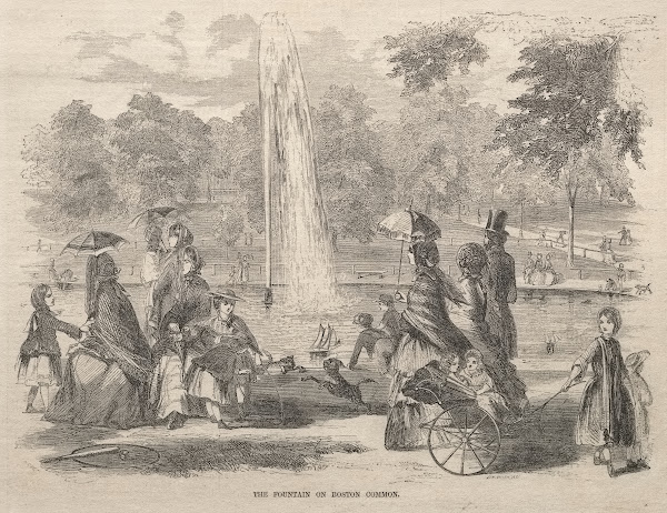The Fountain at Boston Common 1857