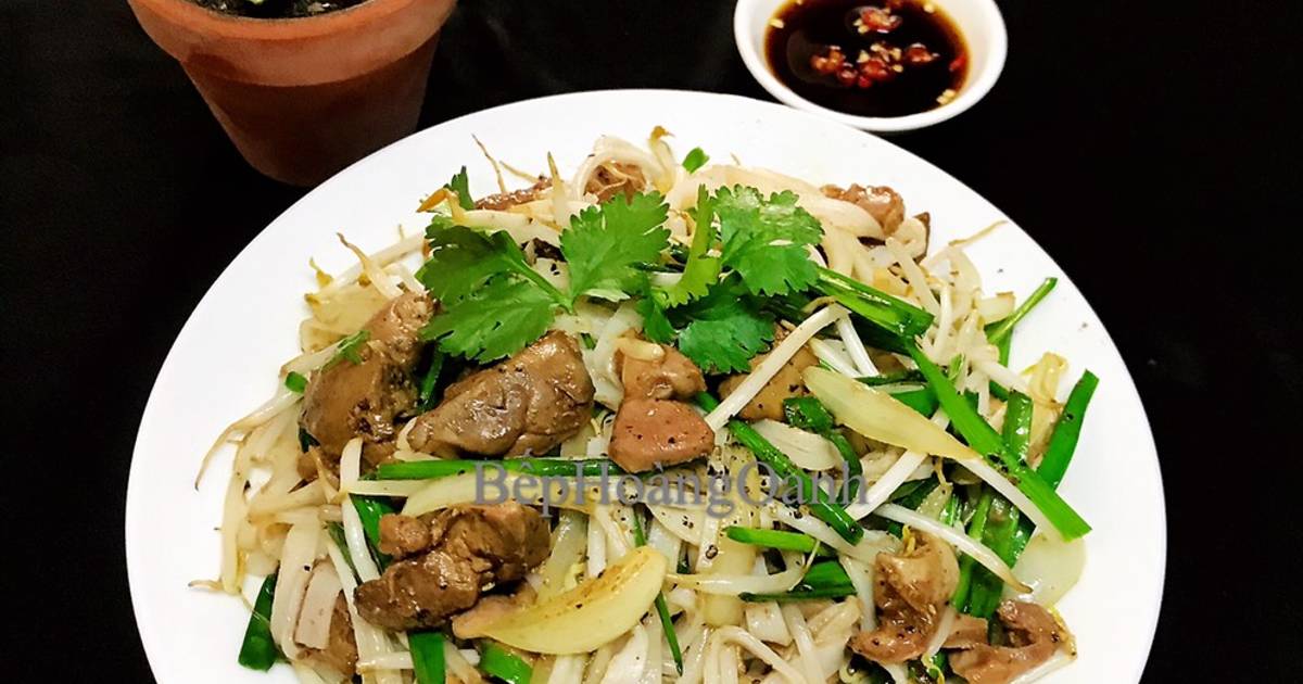 Hủ Tiếu Xào Lòng Gà