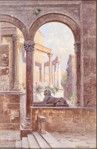 A view of Diocletians Palace in Split