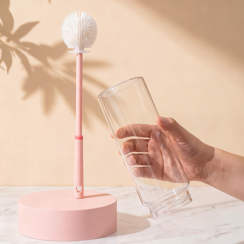 Silicone Cleaning Brush for Baby Bottles and Nipples