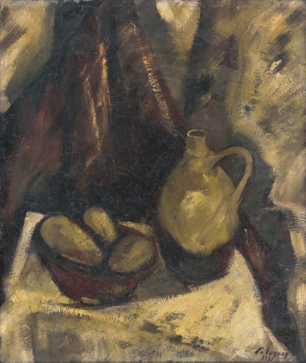 Still Life with Potatoes and a Jug 1931