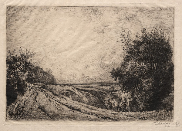 La Route de la Houssoye 1913