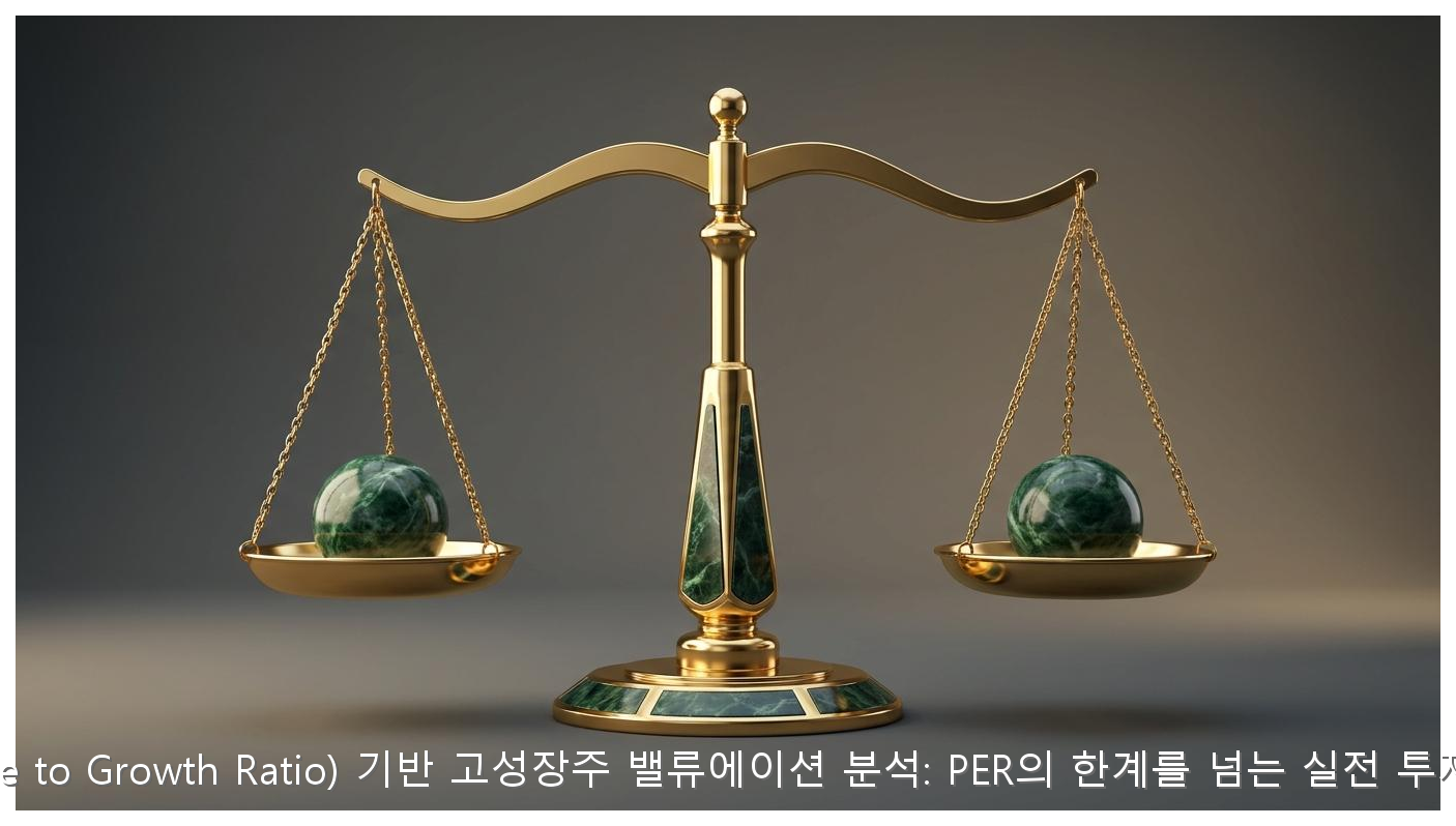 PGR 기반 고성장주 밸류에이션 분석 가이드 핵심 안내 및 분석 인포그래픽 (5)