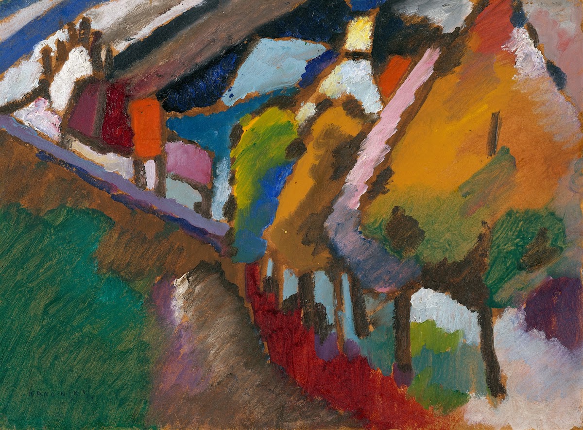 Murnau  Castle and Church 1909