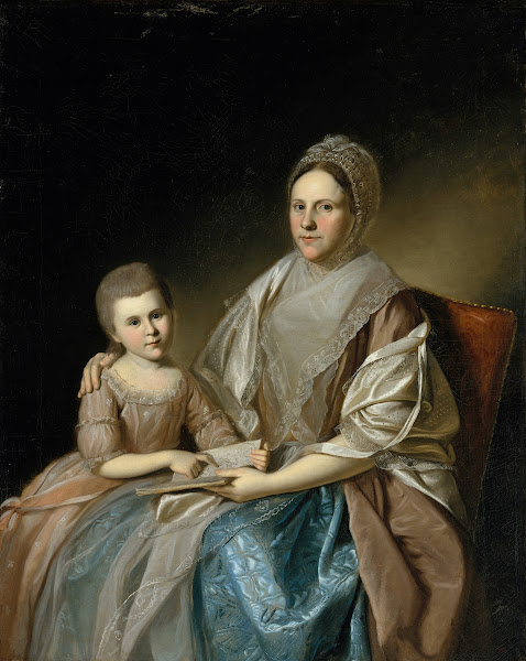 Mrs Samuel Mifflin and Her Granddaughter Rebecca Mifflin Francis 177780