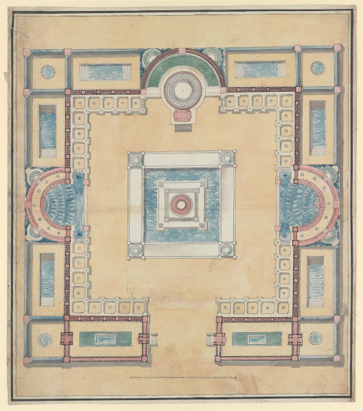 Plan for a Menagerie ca 1783