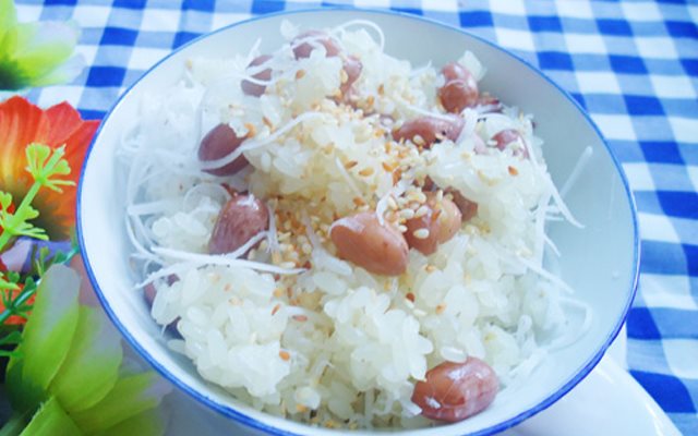 Xôi Đậu Phộng Dừa