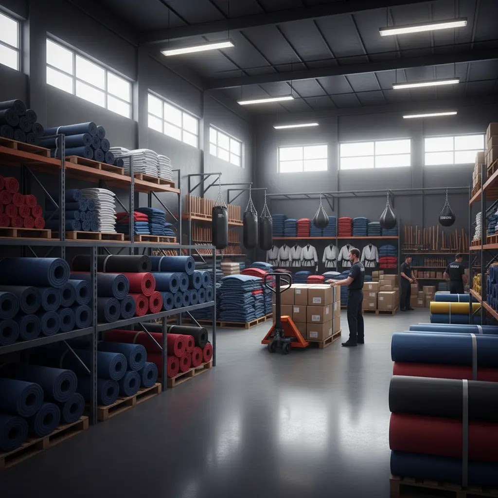 Supplier perlengkapan dojo dan matras beladiri grosir
