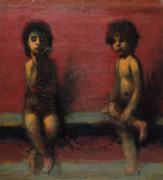 Two Seated Children 1885  1887