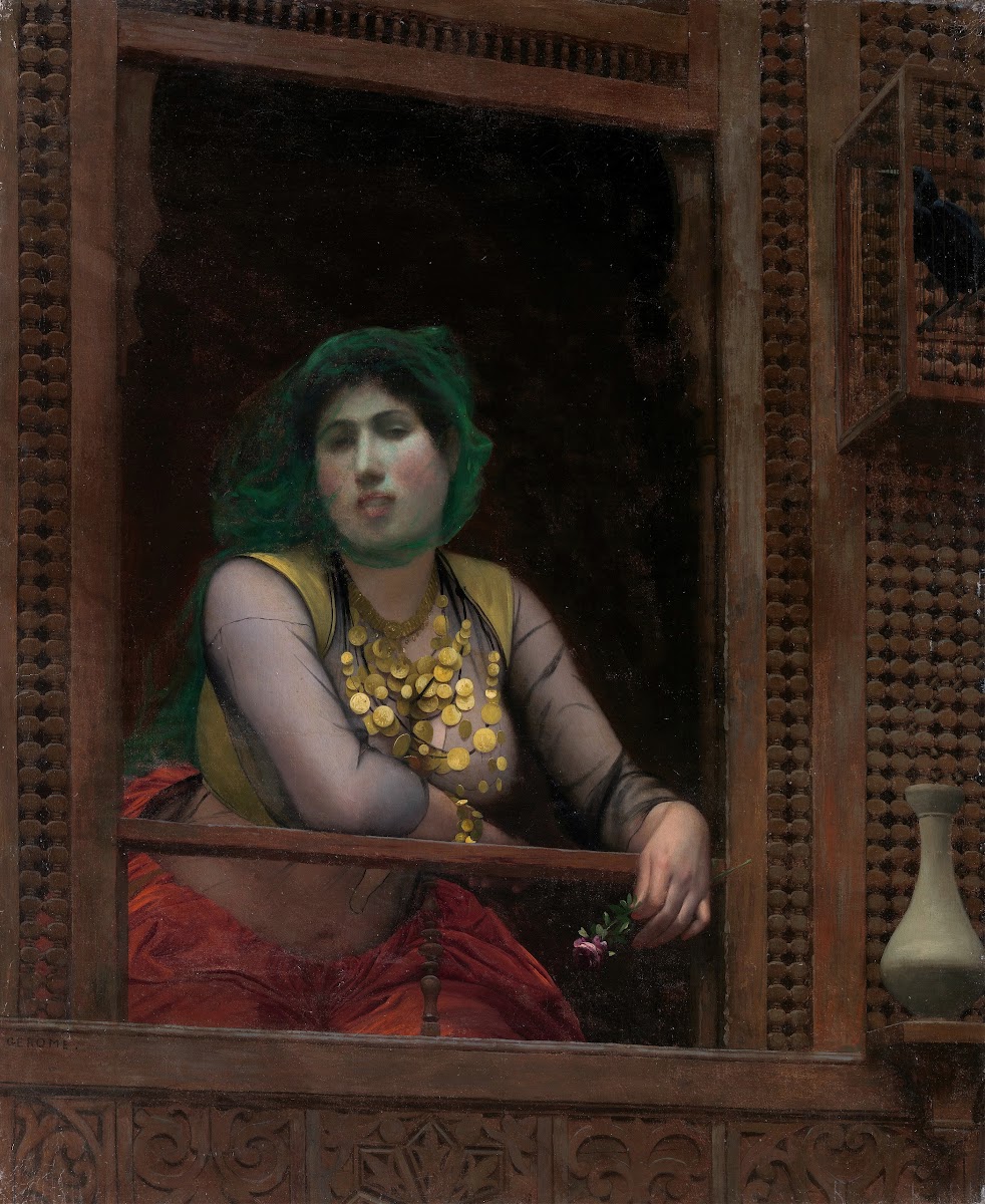 Woman at a Balcony 188788