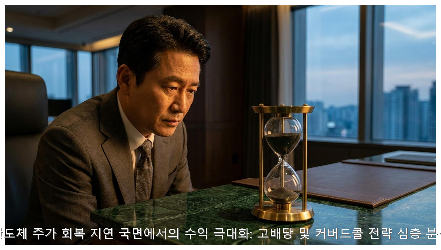 반도체 주가 회복 지연 국면에서의 수익 극대화: 고배당 및 커버드콜 전략 심층 분석 핵심 안내 및 분석 인포그래픽 (2)