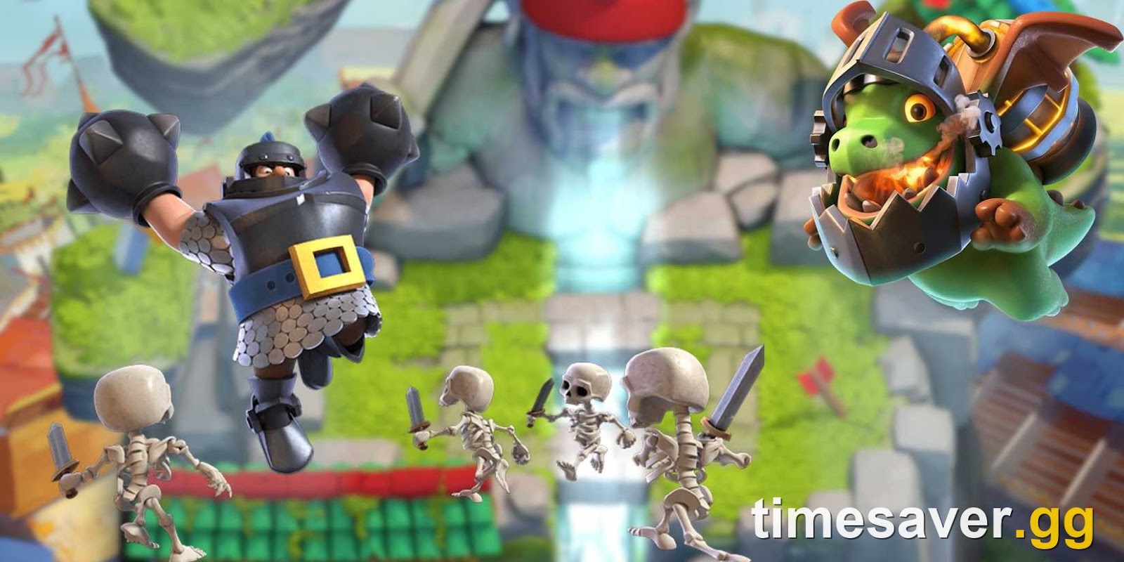 Clash Royale Mega Knight card render, the beatdown tank you must learn to counter at Arena 16
