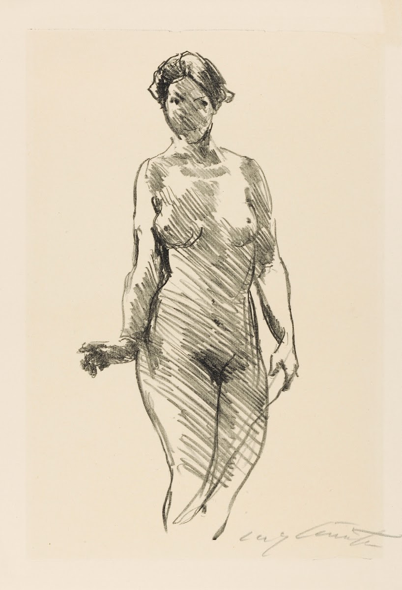 Stehender Akt 1914