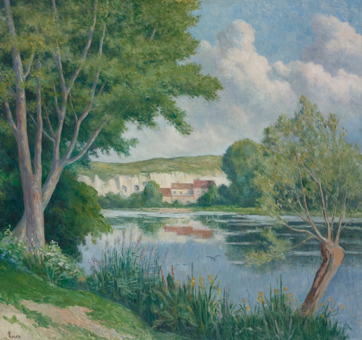 Bord De Seine circa 1922
