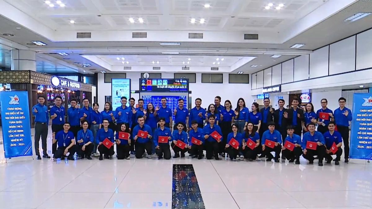 Chu đáo đón đoàn đại biểu tham dự Đại hội Đoàn toàn quốc - Đài Phát thanh và truyền hình Hà Nội