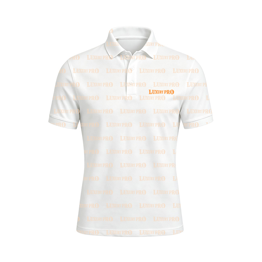 AOP HNH Children's Lapel Button Polo