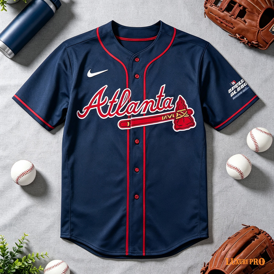 Realistic Pressed Baseball Jersey