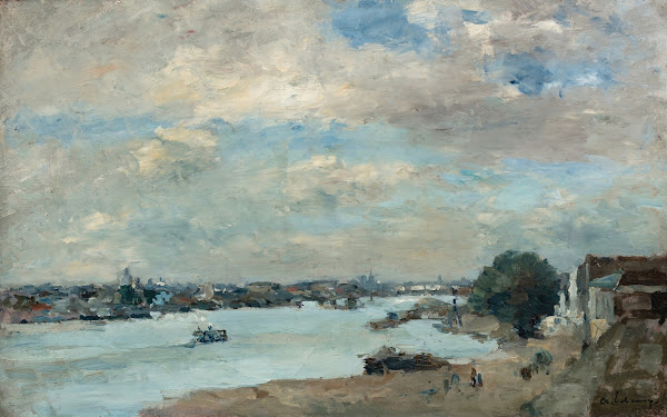 Vue de Paris Quai de la Rapée Bercy