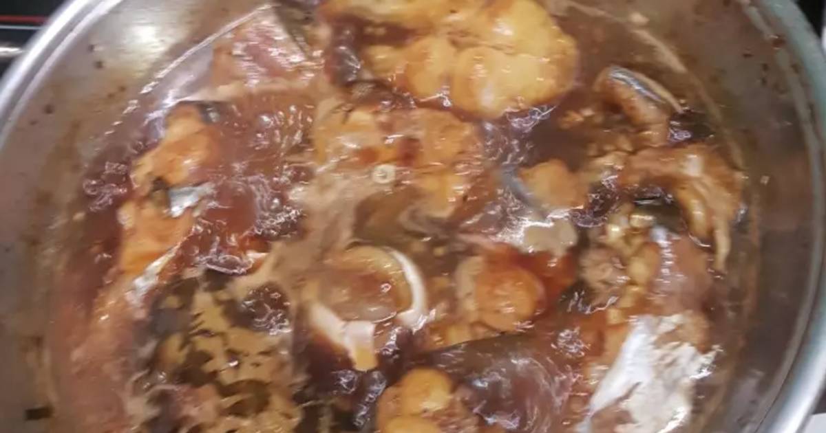 Cá basa kho tiêu
