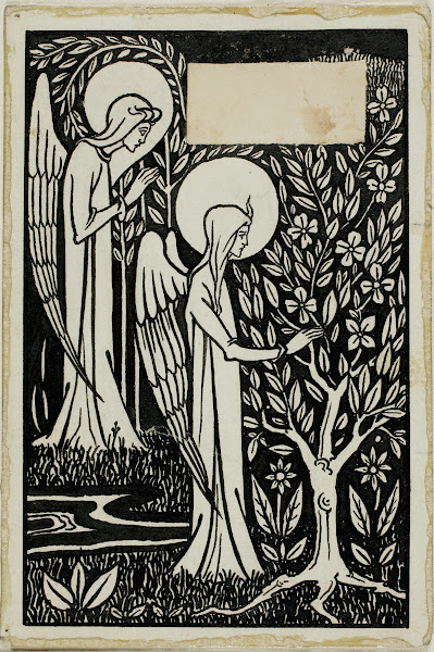 Decorative Study Two Angels 1892 98