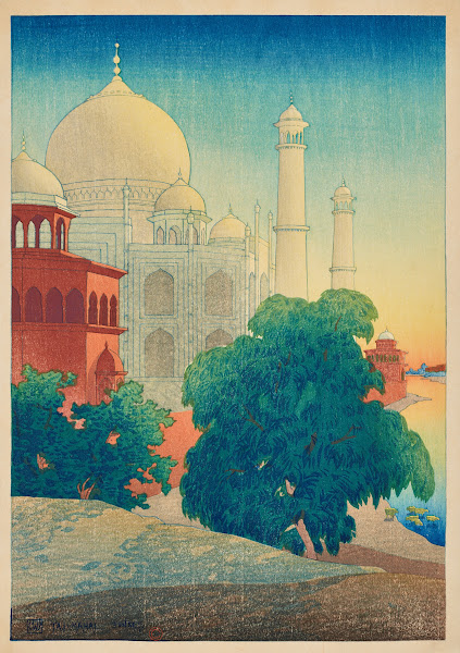 Taj Mahal Sunset 1919