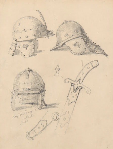 Studia hełmów husarskich i fragmentów karabeli 1860 1867