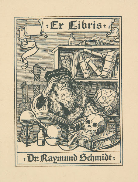Dr Raymund Schmidt 1853 1933  ekslibris 1900 1914