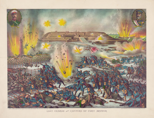 Last charge and capture of Port Arthur 19th century