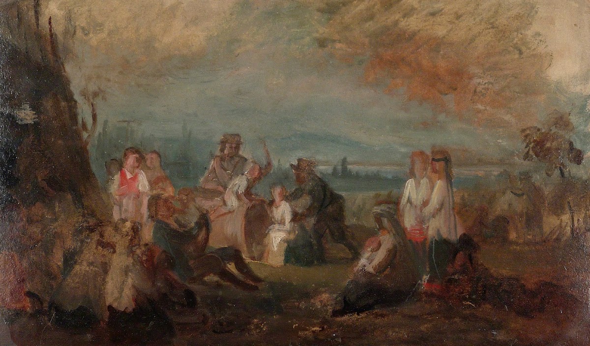 Harvest Party Sketch