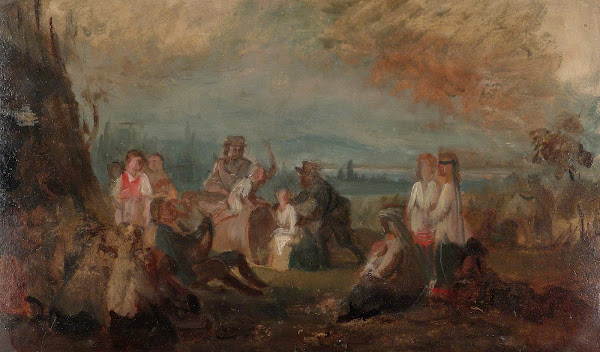 Harvest Party Sketch