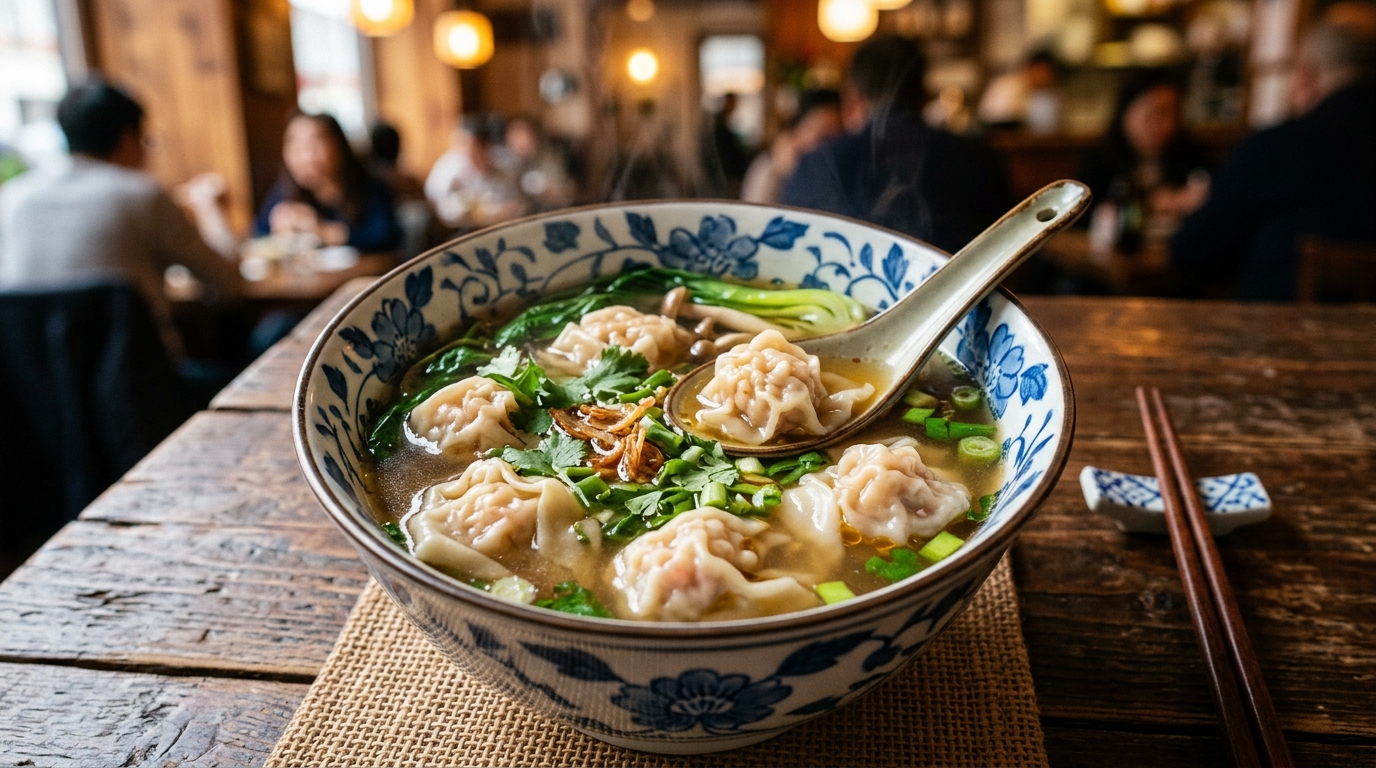 Wonton Soup – Easy, Comforting, and Authentic Wonton Soup Recipe