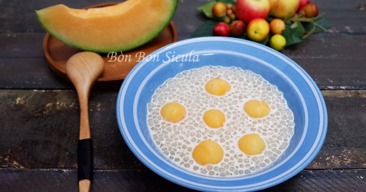 Chè Dưa Lưới Sago