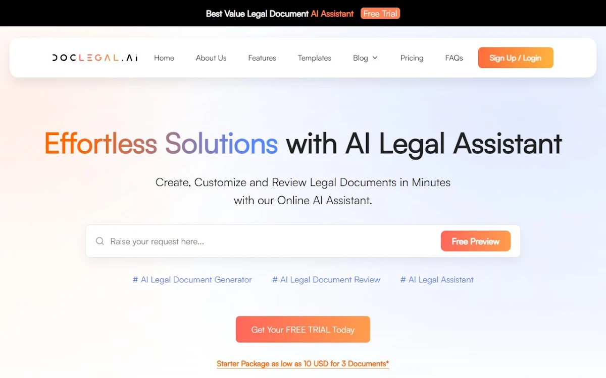 Captura de DocLegal.ai
