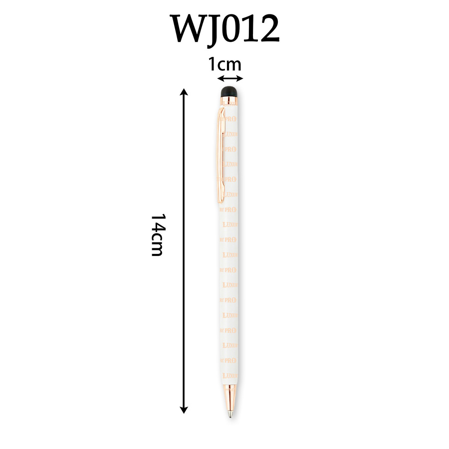 Rose Gold Heat Transfer Pen With Pen Holder And Silicone Cap