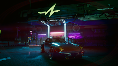 Johnny Silverhand, Cyberpunk 2077, Porsche, Porsche 911, Porsche 930 4K Wallpaper Background