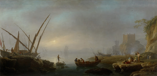 An Italian Port Scene 1770