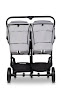 Stroller for twins Easy-Go Echo 2024 gray