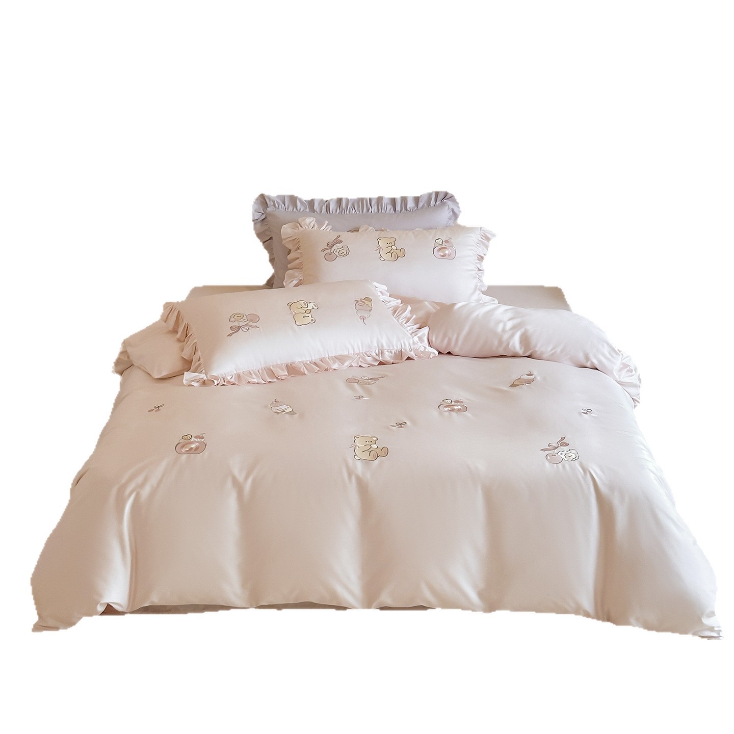Long staple cotton bedding set, cartoon design