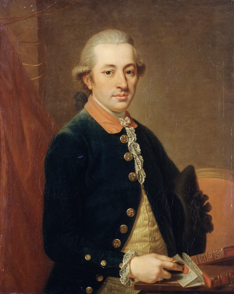 Portrait of Carl Justinian von Holzhausen 1781