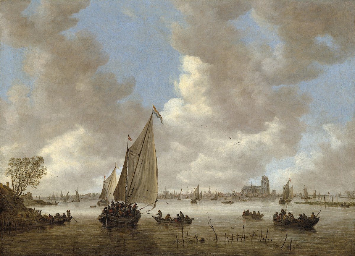 View of Dordrecht from the North early 1650s