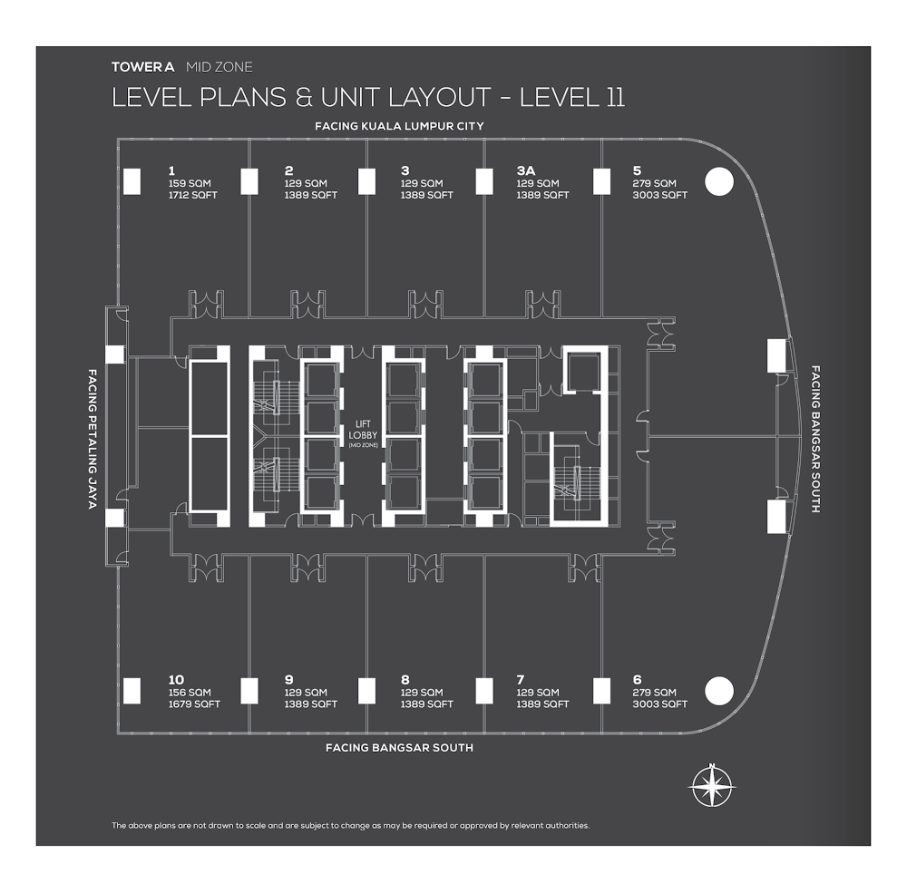 Duo Tower @ Bangsar South floor plan