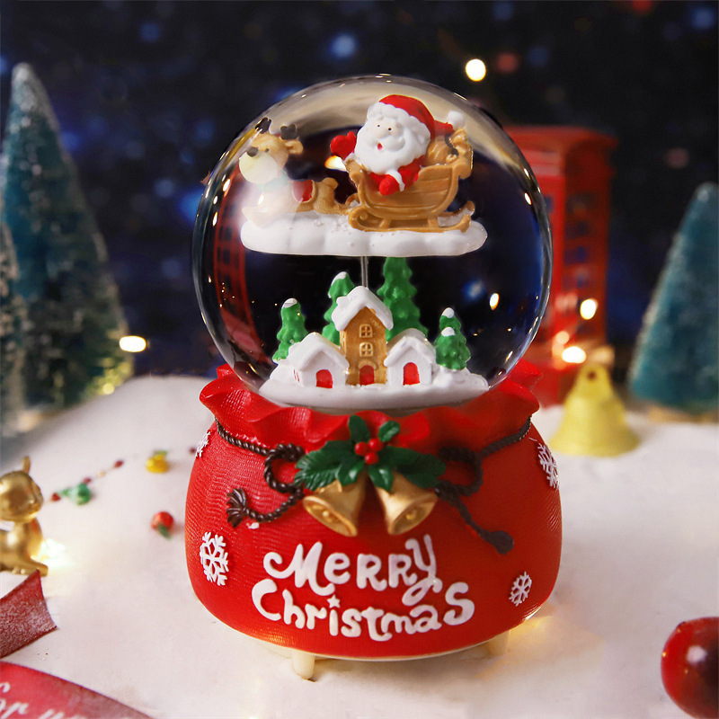 Decorative Christmas Bauble Music Box Set