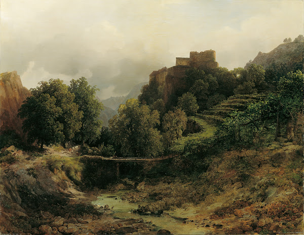 Schloss Tirol bei Meran 1843