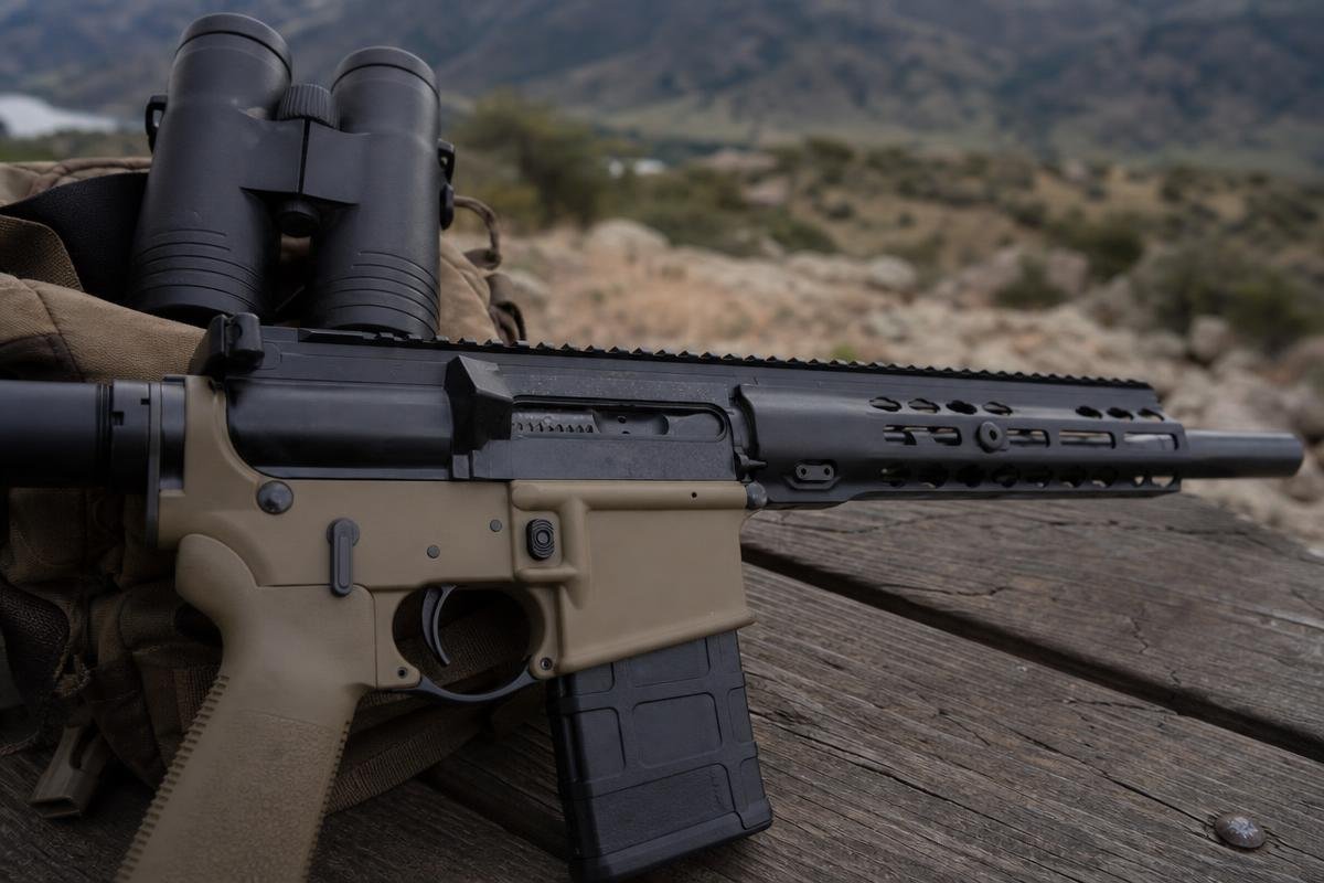 .50 Beowulf upper assembly showing what is 50 Beowulf good for in a hunting and home defense AR-15 build